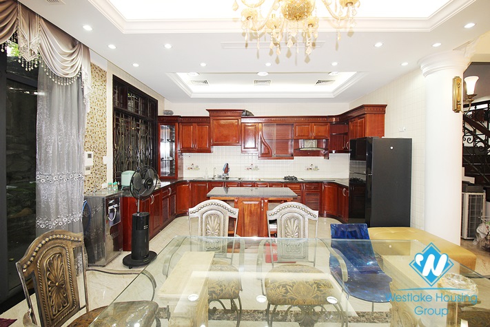 A glamorous villa for rent in Ciputra Compound, Tay Ho